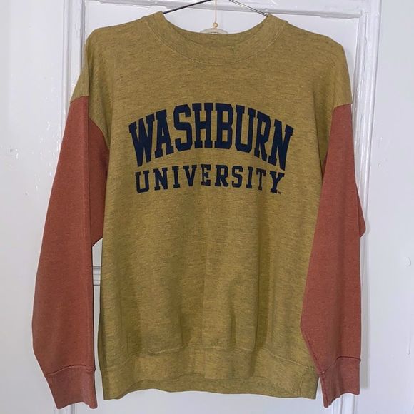 Urban Outfitters Sweaters - Urban Outfitters Vintage Washburn University Crew Neck Sweatshirt